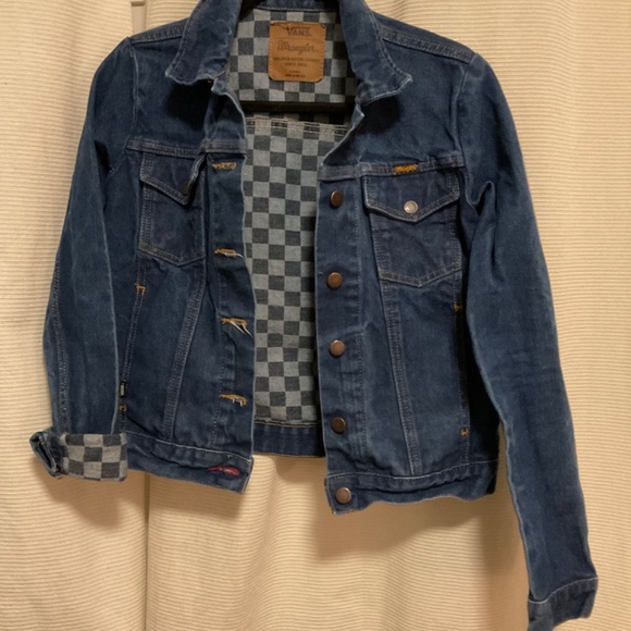 Vans X Wrangler Denim Jean Jacket - Picture 8 of 8
